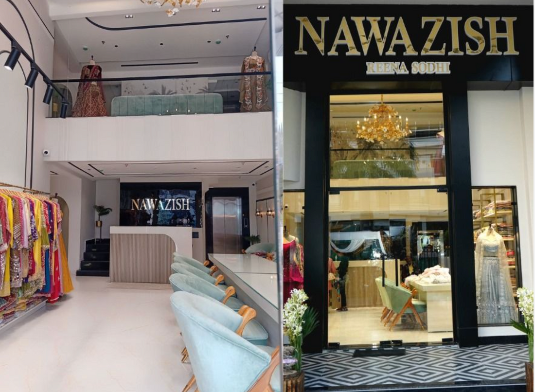 This shadi season look steller with apparel from Nawazish, Lucknow's newest fashion destination!