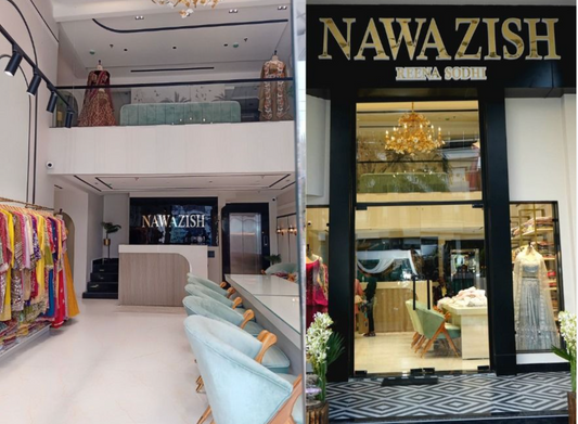 This shadi season look steller with apparel from Nawazish, Lucknow's newest fashion destination!