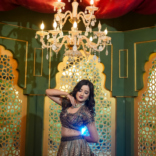 Minty Green Lehenga