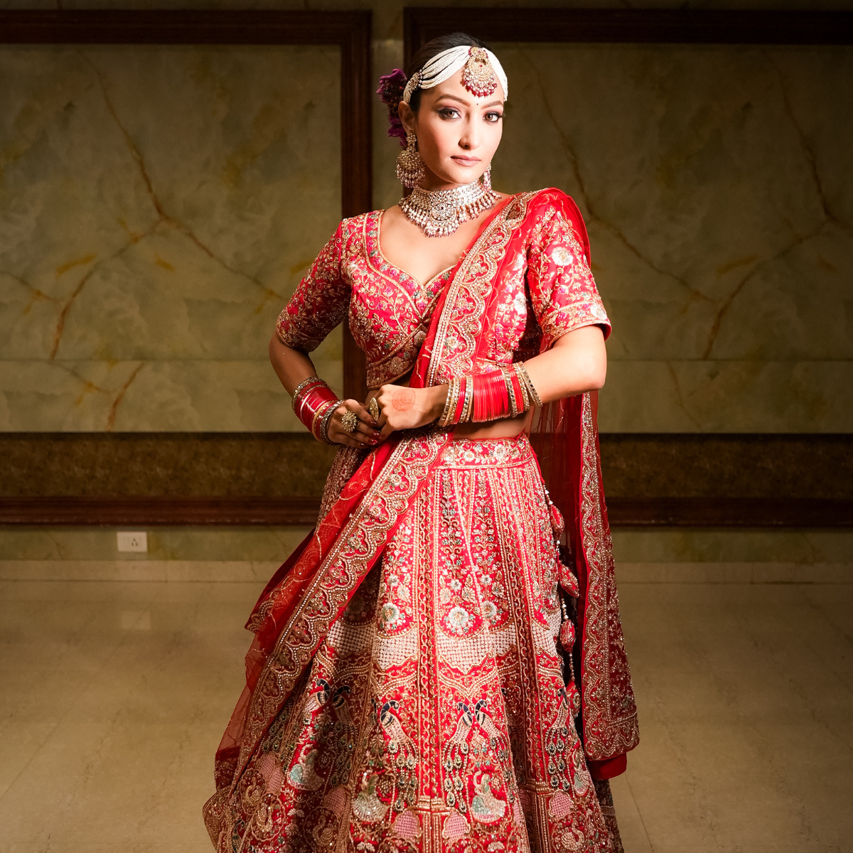 Dancing Dreams Raw Silk Lehenga