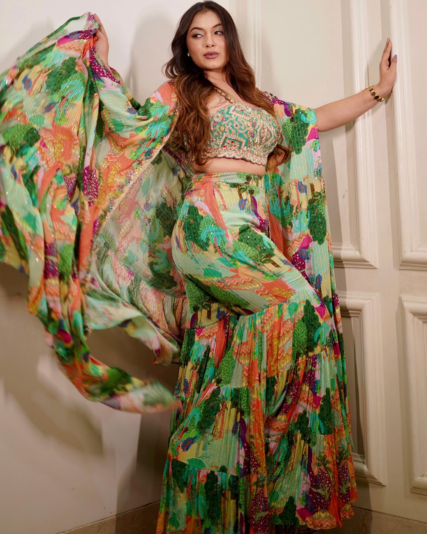 Wild Grace Indo-Western Look