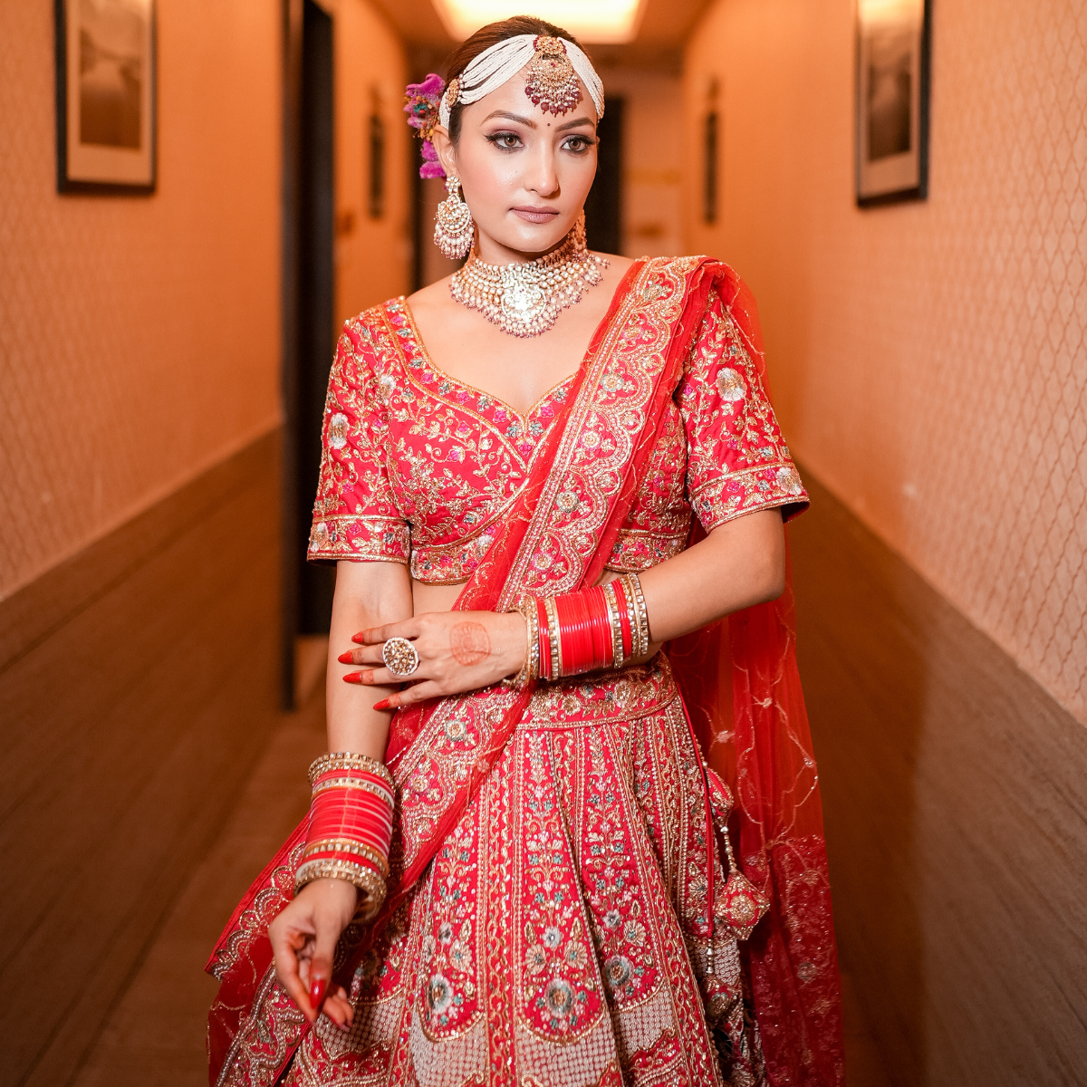 Dancing Dreams Raw Silk Lehenga