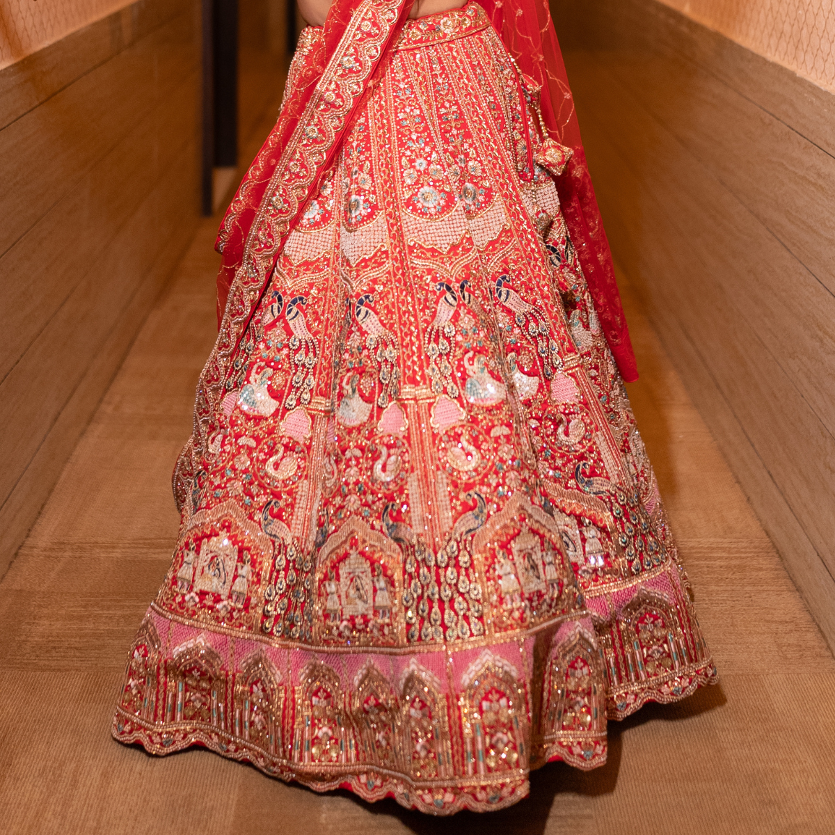 Dancing Dreams Raw Silk Lehenga