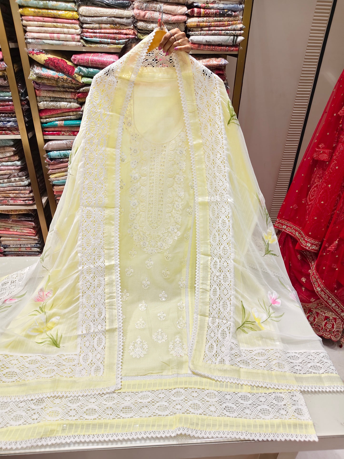 Kota Resham Sequins Suit