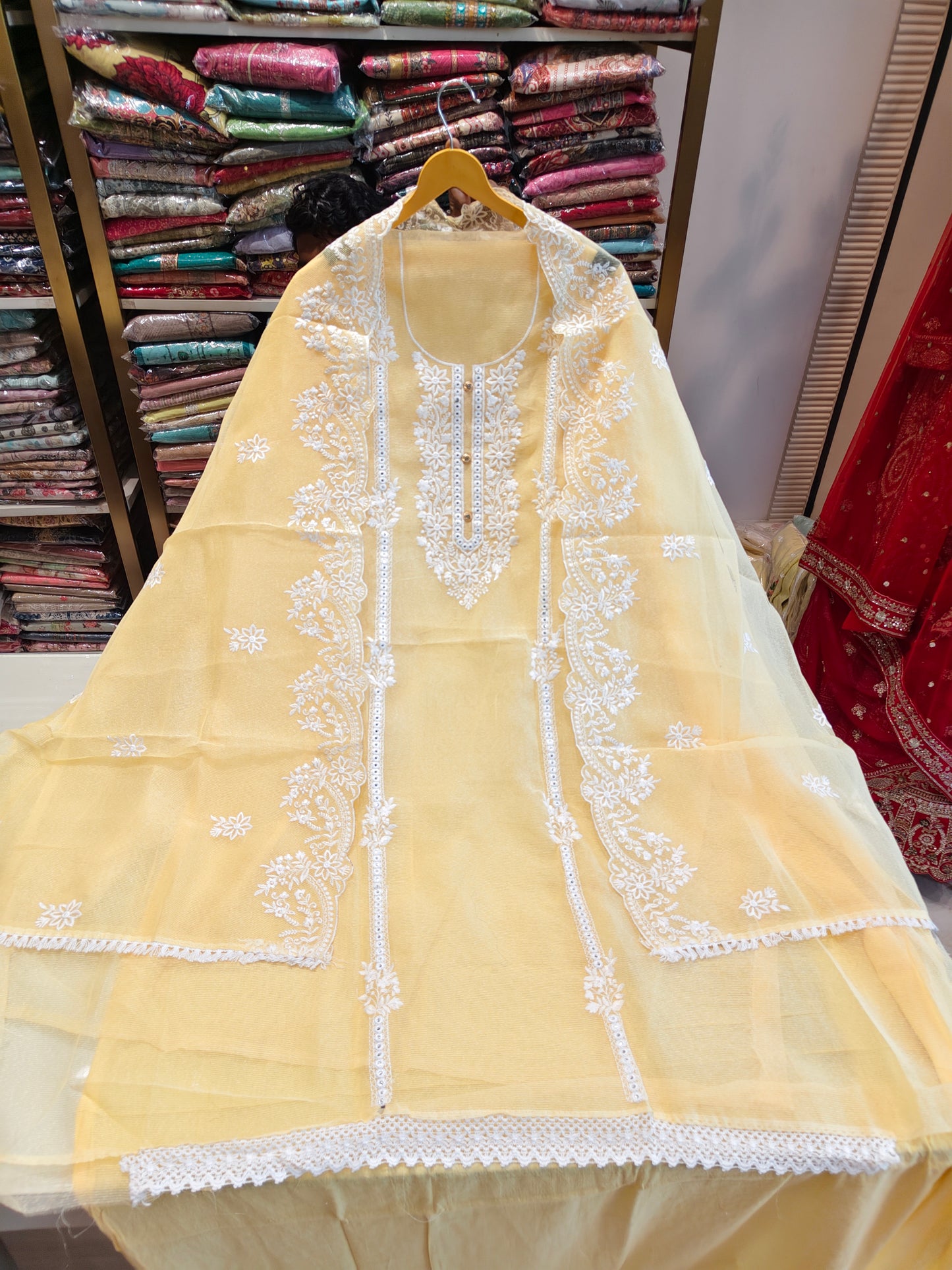 Unstitched Kota Suit