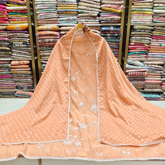 Mul Applique Work Suit
