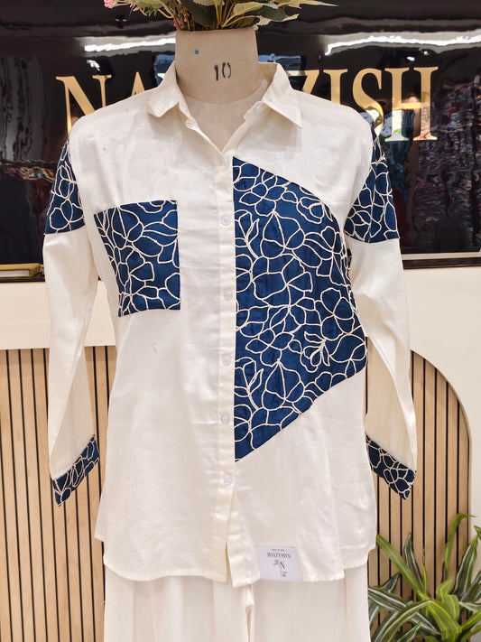 Cream Cotton Co-Ord Set