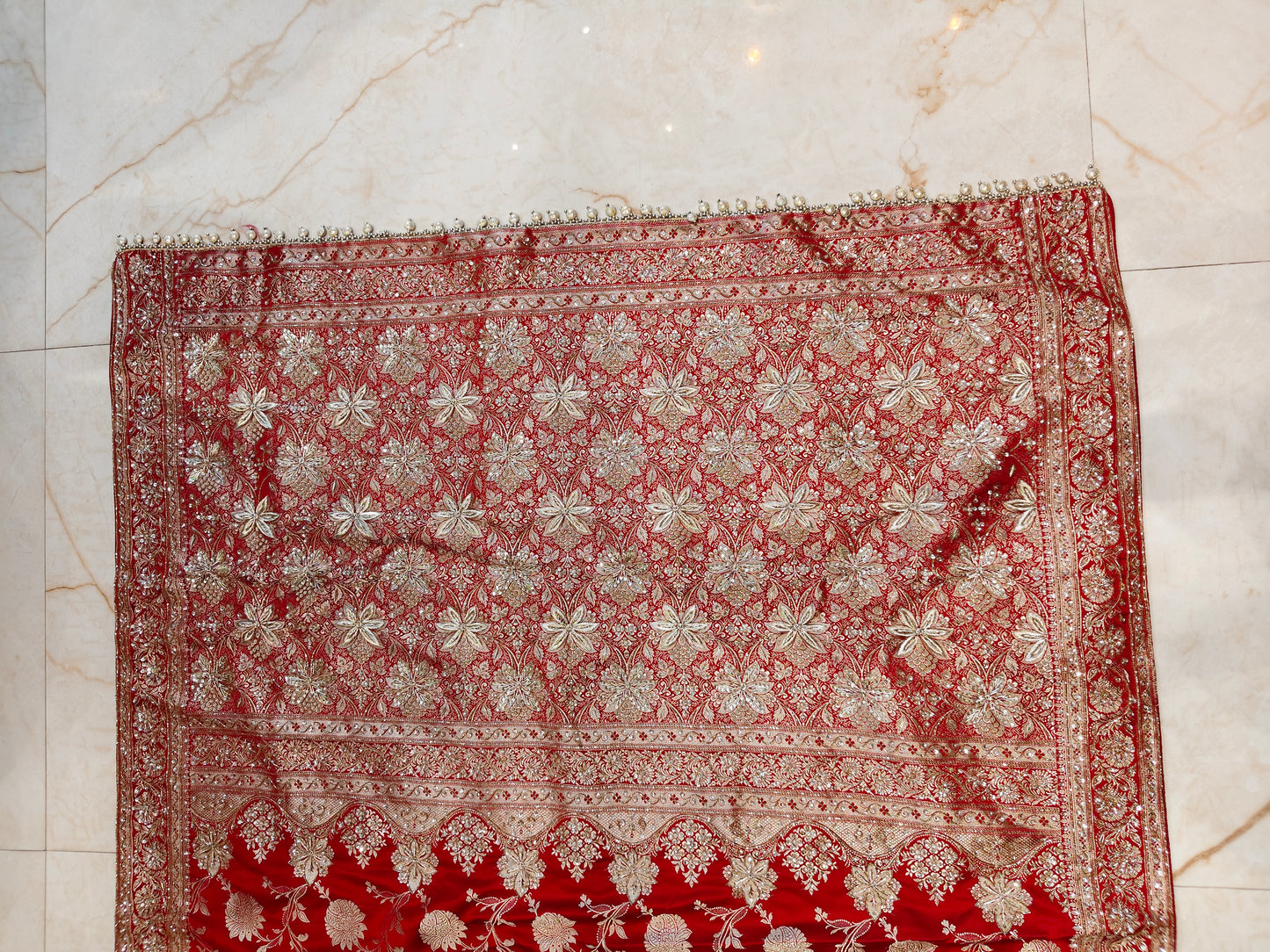 Red Silk Saree