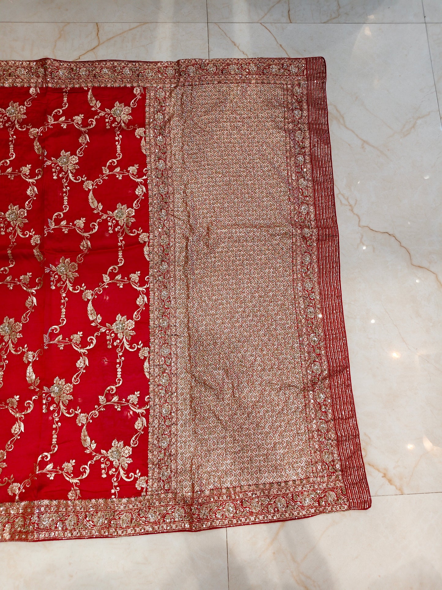 Red Silk Saree