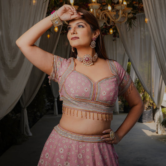 Blush Pink Lehenga