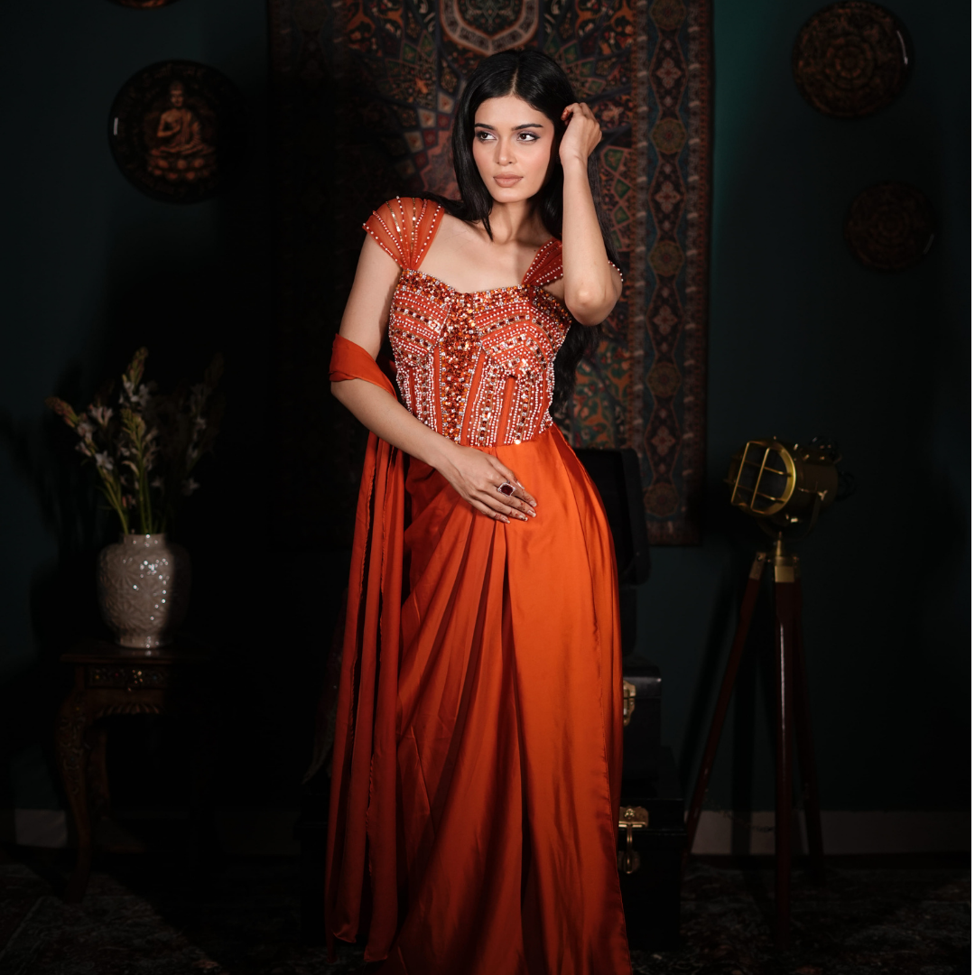 Explore Nawazish’s modern Indo-Western collection—where ethnic meets edgy, and fashion fits all. With a huge variety of styles, from fusion sets to contemporary ethnic wear, we cater to every size—including inclusive plus-size fits. Affordable, stylish, and effortlessly elegant—our designer Indo-Western wear is made for real women and real celebrations.