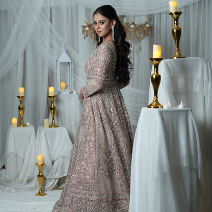 Dreamy Rose Gold Gown