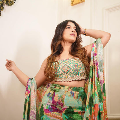 Wild Grace Indo-Western Look