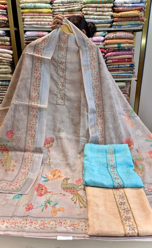 linen cotton suit set
flower print handwork suit
printed unstitched suit
designer cotton suit
ladies ethnic wear
festive wear suit
cotton bottom suit
printed dupatta suit
traditional salwar suit
stylish dress material