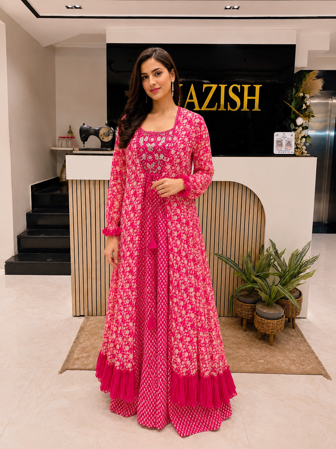 Pink Indo Western Sharara Set
Designer Sharara Set for Mehendi
Mirror Work Indo Western Outfit
Festive Georget Sharara Set
Bridesmaid Indo Western Dress