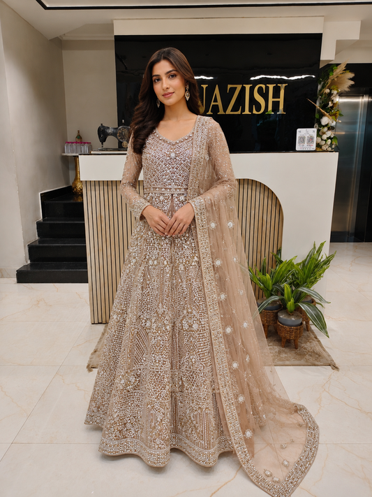 Beige Designer Anarkali
Mirror Work Net Anarkali
Multicolour Sequin Festive Wear
Luxury Wedding Wear India
Party Wear Anarkali with Handwork