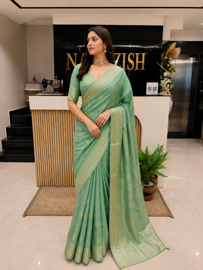 Pista Green Dola Silk Saree
Designer Viewing Work Saree
Elegant Festive Saree for Women
Luxury Wedding Wear Saree
Traditional Dola Silk Saree