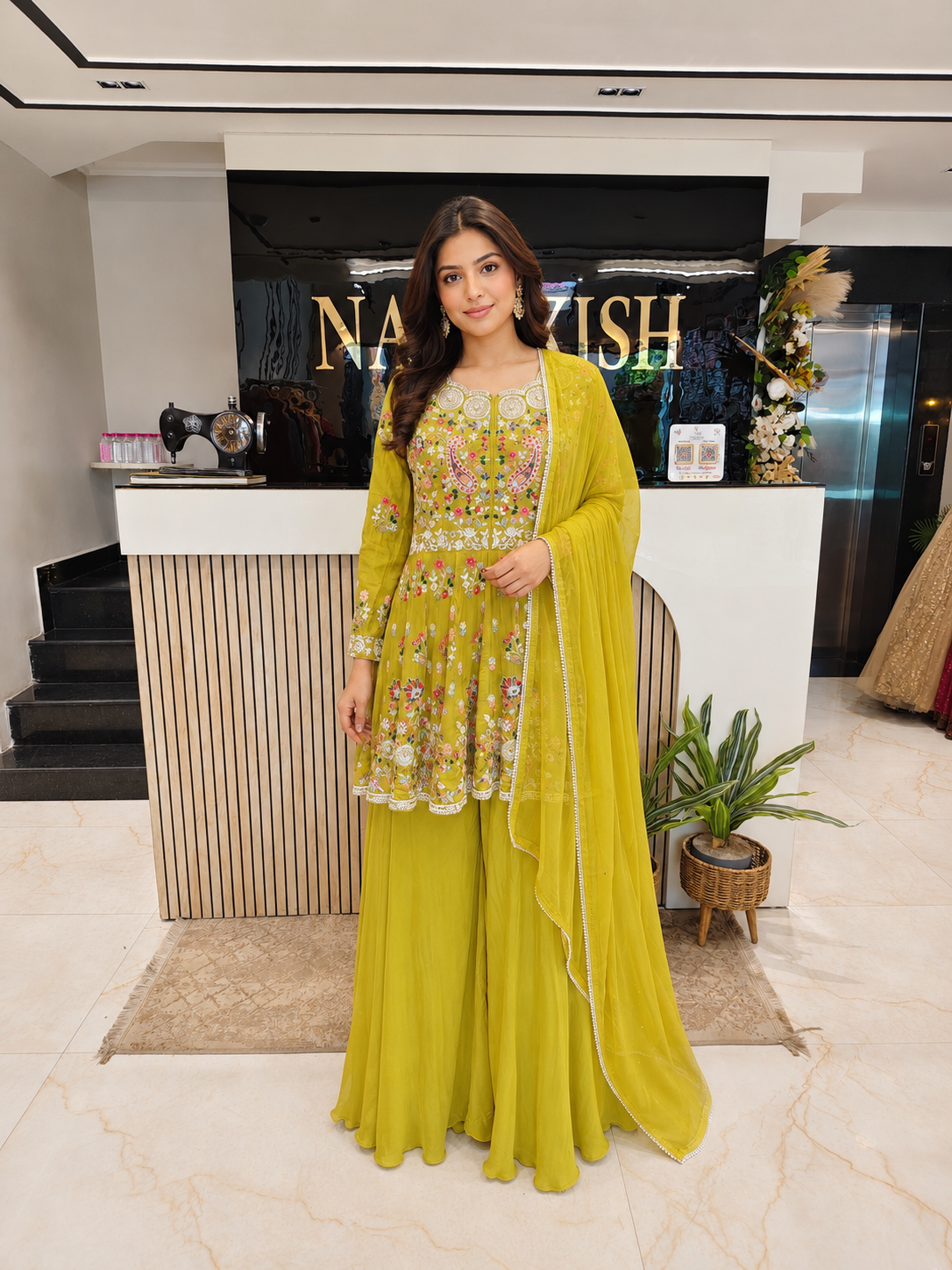 Neon Anarkali Palazzo Set
Designer Silk Anarkali
Kutdana Sequins Work Outfit
Wedding Wear Anarkali India
Luxury Festive Wear Women
