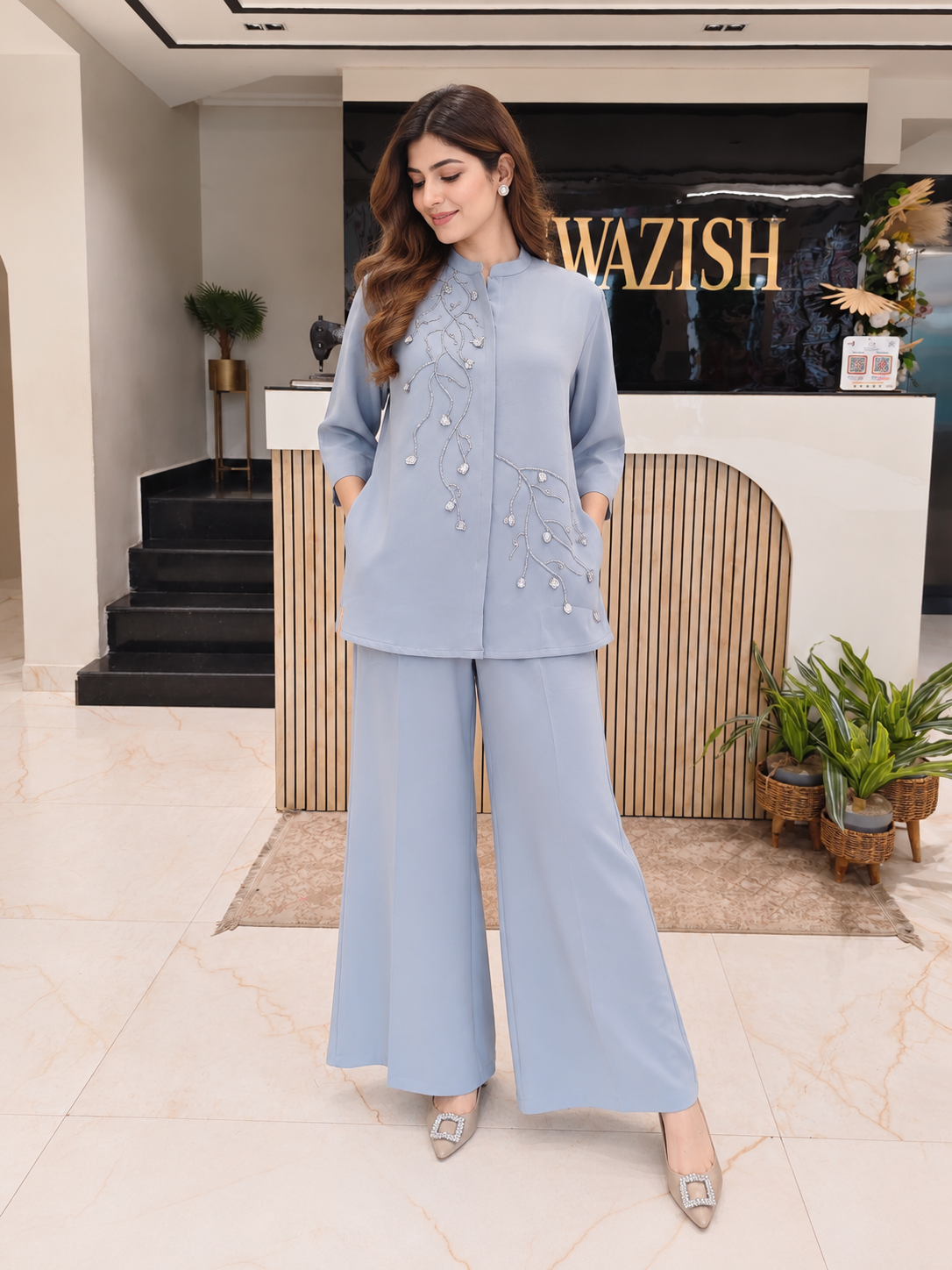 Grey Lycra Co-ord Set
Designer Lycra Co-ord Set
Kutdana Poth Sequins Work Co-ord Set
Party Wear Palazzo Co-ord Set
Luxury Ethnic Wear
