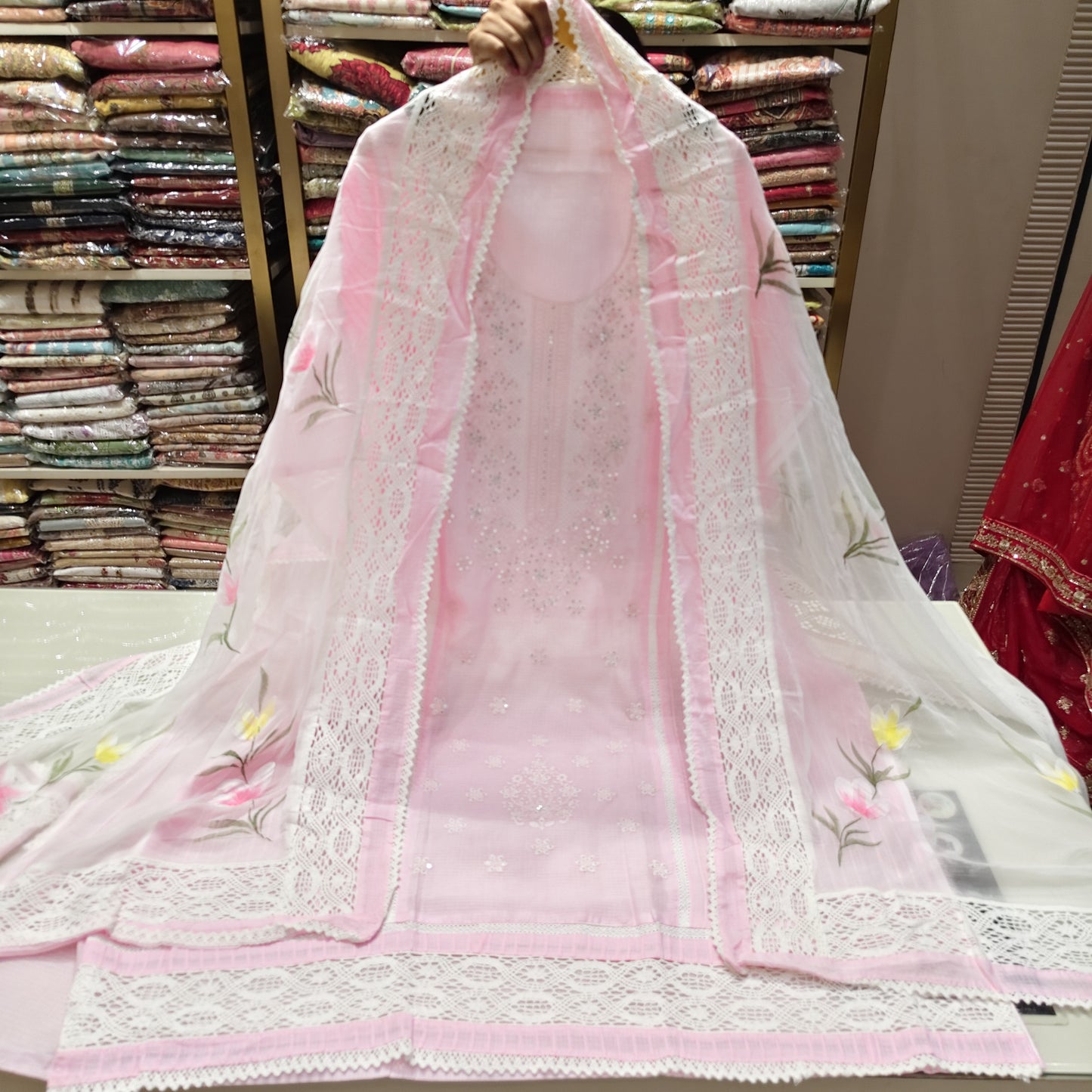 Kota Resham Sequins Suit