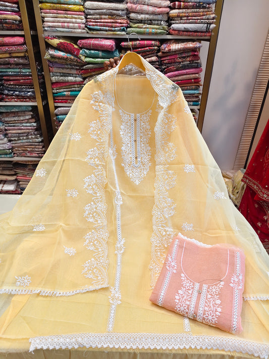 Unstitched Kota Suit