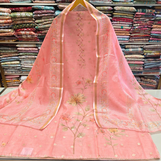 Kota Neck Handwork Suit