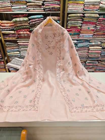 Kota Neck Handwork Suit