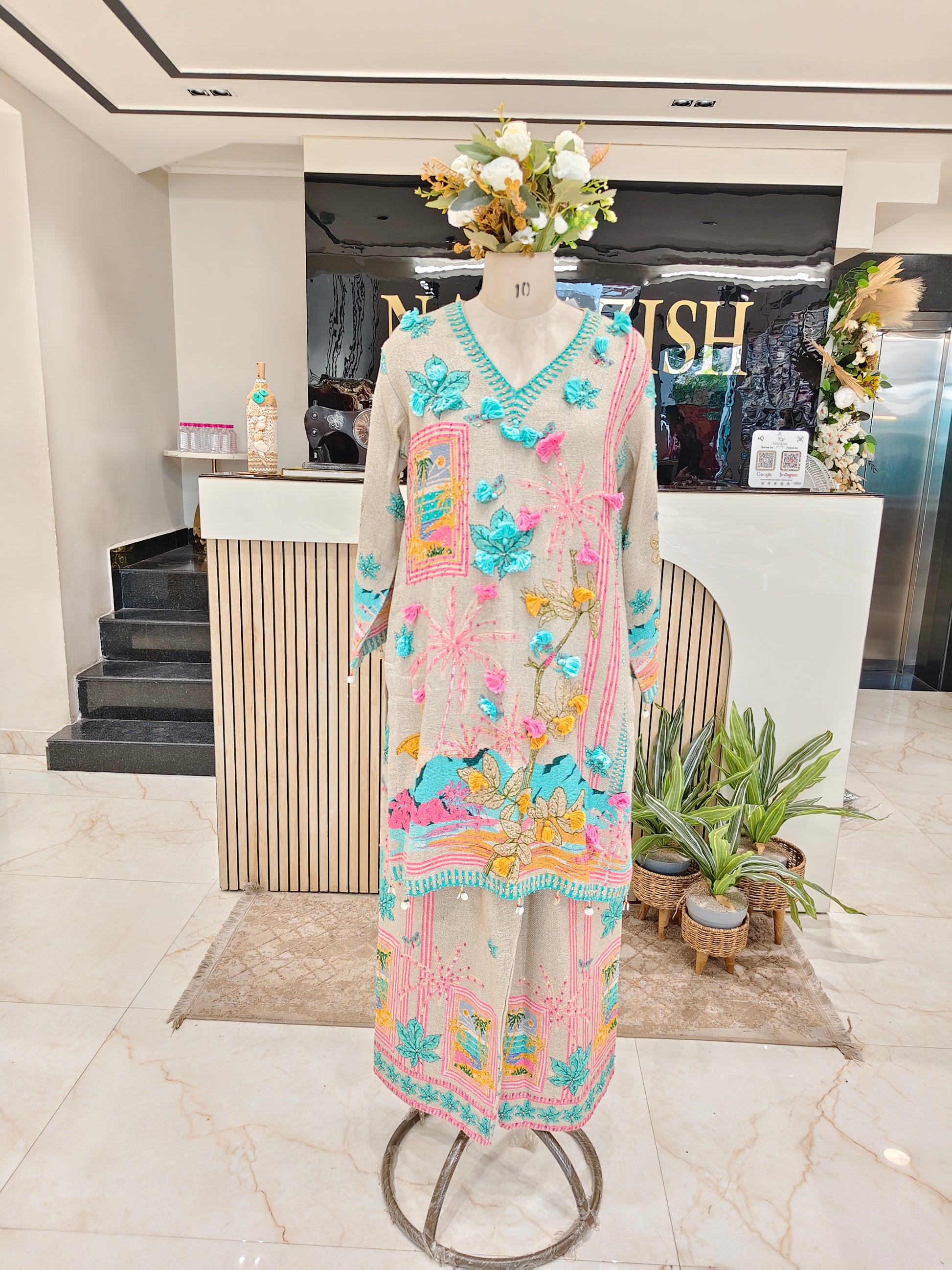 Beige Jooth Co-Ord Set
Multi Print Palazzo Co Ord Set
Poth Work Designer Co Ord Set
Ethnic Jooth Co Ord Outfit
Women Stylish Palazzo Set