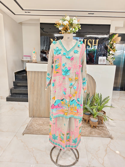 Beige Jooth Co-Ord Set
Multi Print Palazzo Co Ord Set
Poth Work Designer Co Ord Set
Ethnic Jooth Co Ord Outfit
Women Stylish Palazzo Set