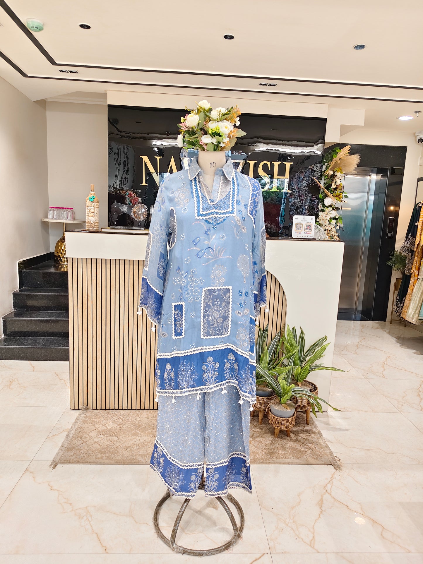 Blue Georgette Cutdana Co-Ord Set
Designer Georgette Co-Ord Set for Women
Cutdana Sequeins Co-Ord Set
Printed Georgette Party Wear Co-Ord Set
Stylish Blue Co-Ord Set for Women
