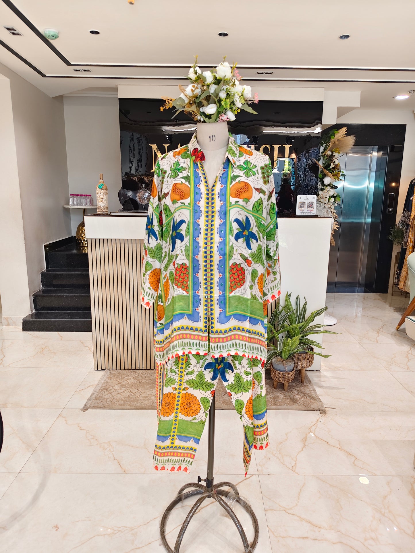 Multi Crape Co-Ord Set
Fruit Print Palazzo Co Ord Set
Handwork Designer Co Ord Outfit
Women Stylish Printed Co Ord Set
Trendy Multi Color Co Ord Set