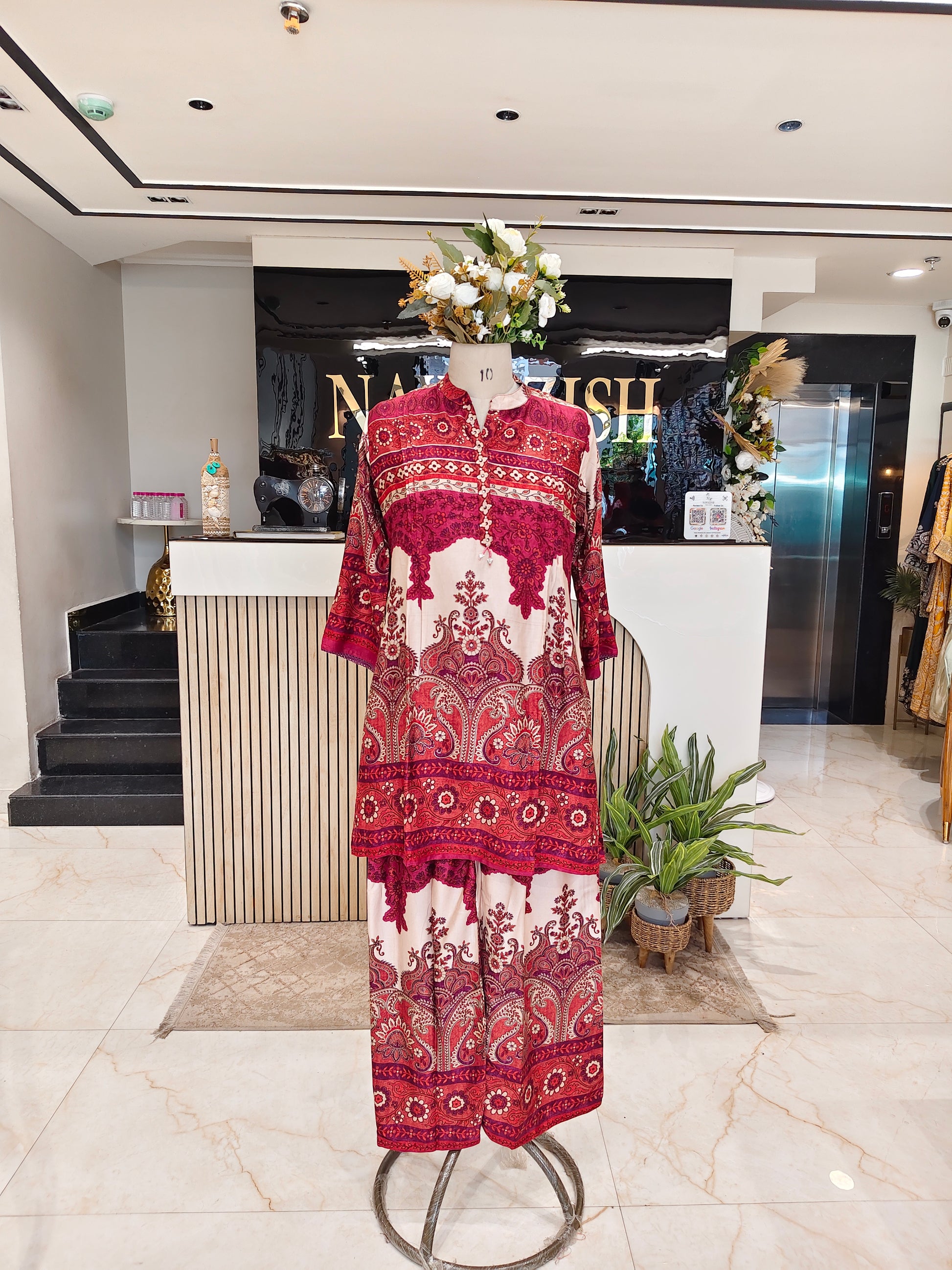 Fawn Muslin Co-Ord Set
Printed Muslin Co-Ord Set
Muslin Plazzo Co-Ord Set
Designer Muslin Matching Set
Stylish Women’s Co-Ord Set