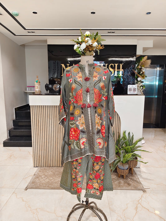 Mehndi Green Crape Co-Ord Set
Printed Palazzo Co-Ord Set
Patch Work Designer Co-Ord Set
Women’s Crape Matching Set
Stylish Mehndi Green Ethnic Outfit