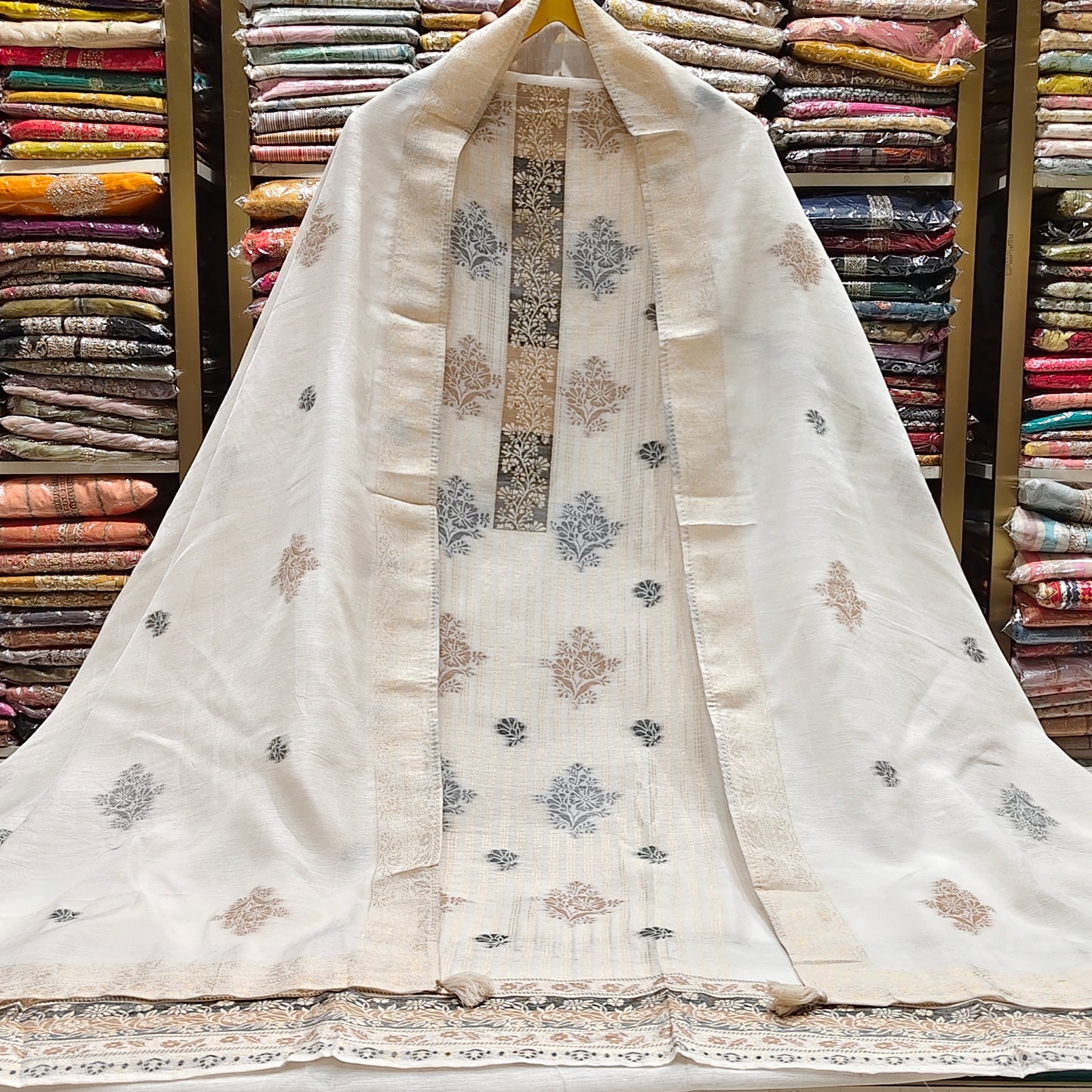 Chanderi Handloom Suit