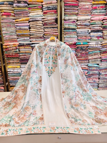 Muslin Handwork Suit