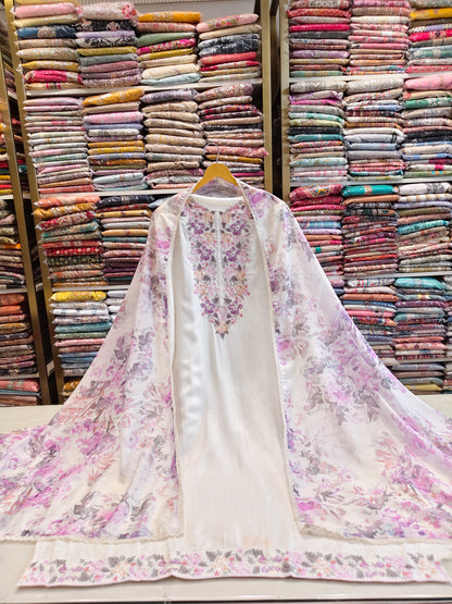 Muslin Handwork Suit