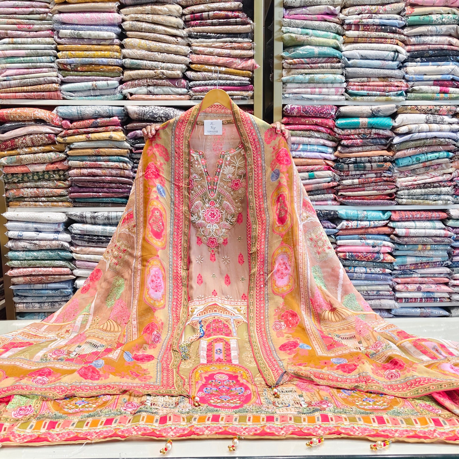 Multicolor Crepe Unstitched Suit
Digital Print Designer Suit
Sequin Resham Work Suit
Organza Dupatta Suit Set
Ethnic Dress Material India