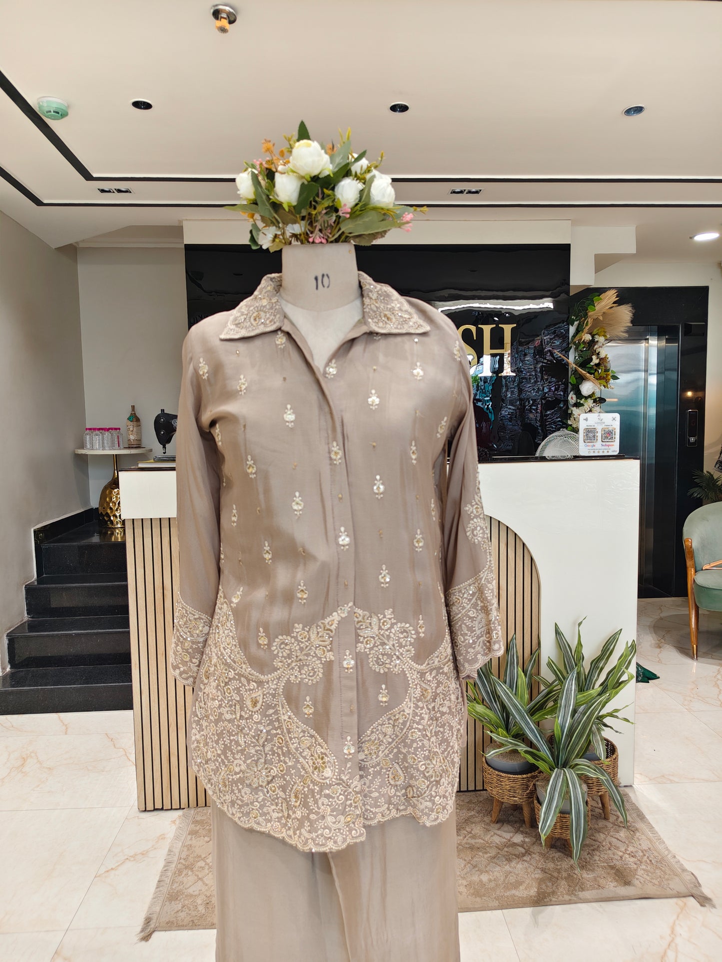Mouse Chinon Thread Work Co-Ord Set