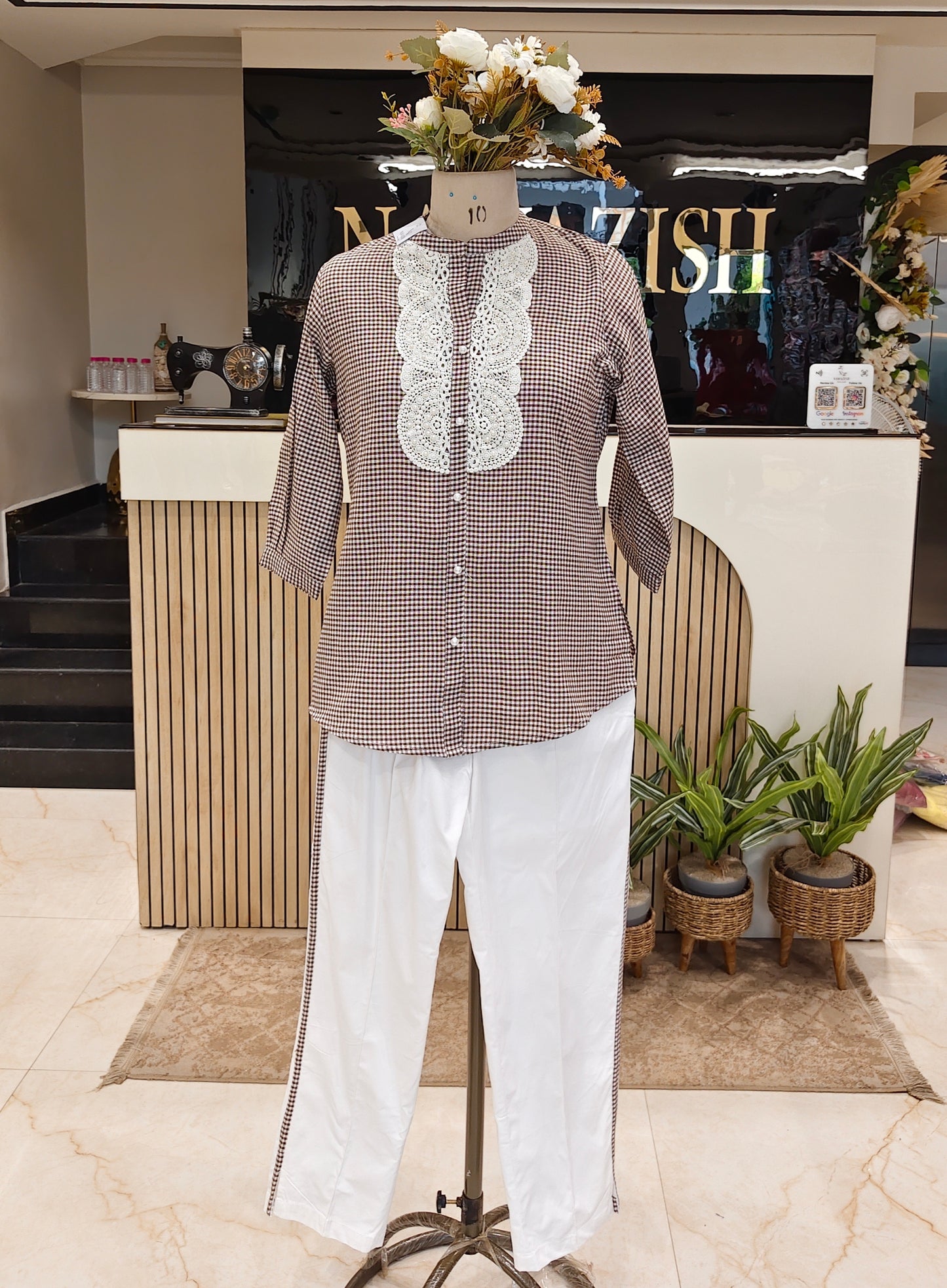 Brown Cotton Co-Ord Set
Cotton Ethnic Wear for Women
Lace Work Co-Ord Set
Casual Stylish Co-Ord Set
Comfortable Summer Ethnic Wear