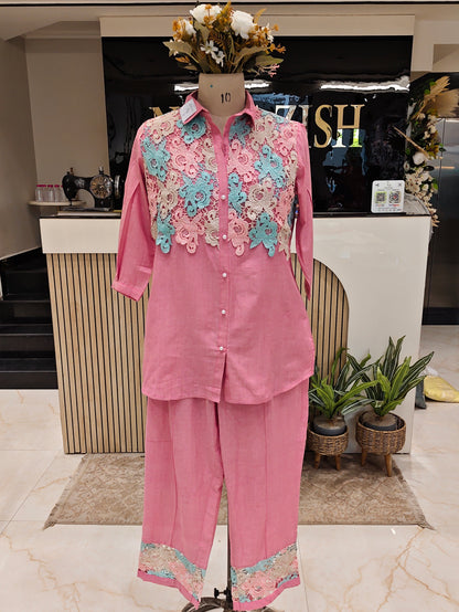 Pink Cotton Co-Ord Set
Patch Work Palazzo Set
Cotton Ethnic Wear for Women
Stylish Summer Co-Ord Set
Casual Indo Western Outfit