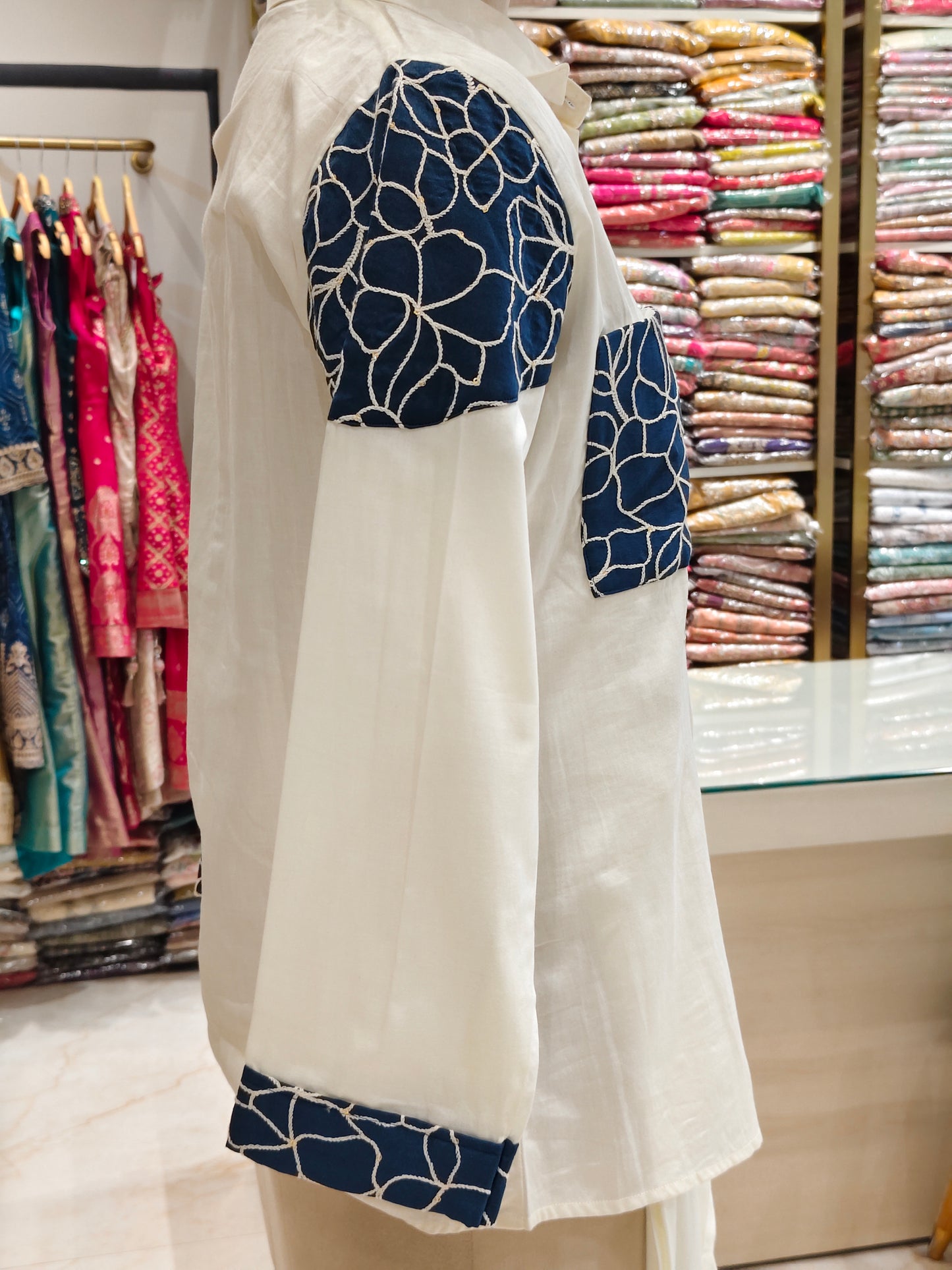 Cream Cotton Co-Ord Set