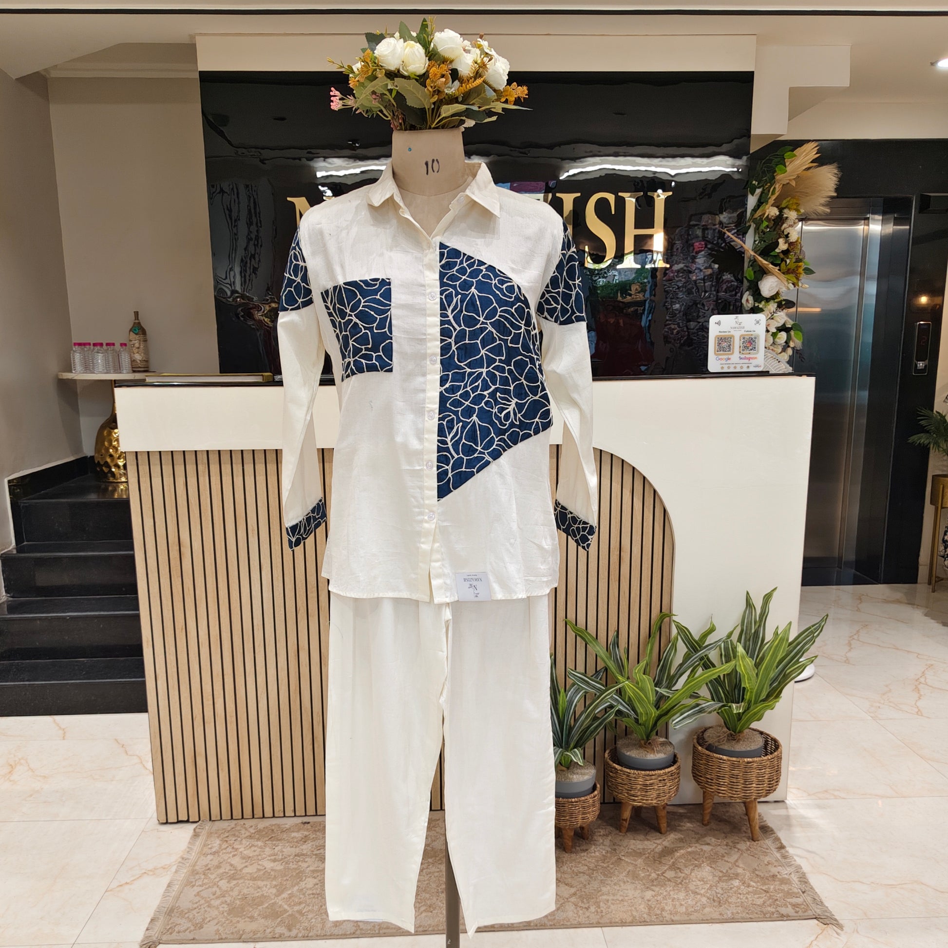 Cream Cotton Co-Ord Set
Resham Sequins Ethnic Wear
Stylish Cotton Co-Ord Set
Elegant Indo Western Outfit
Summer Ethnic Wear for Women