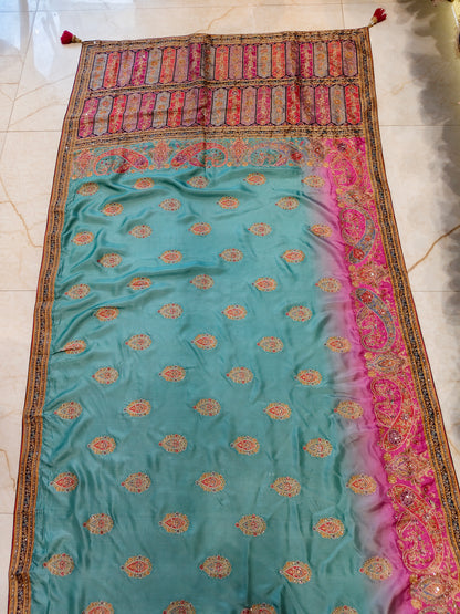 Green Uppada Silk Saree