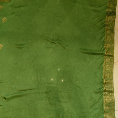 Pista Green Dola Silk Saree