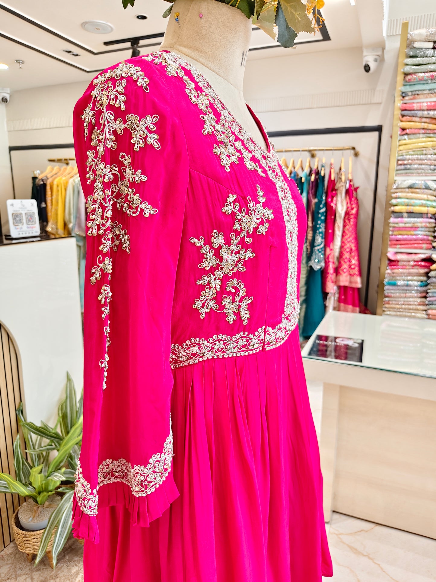 Hot Pink Tulip Pant Set