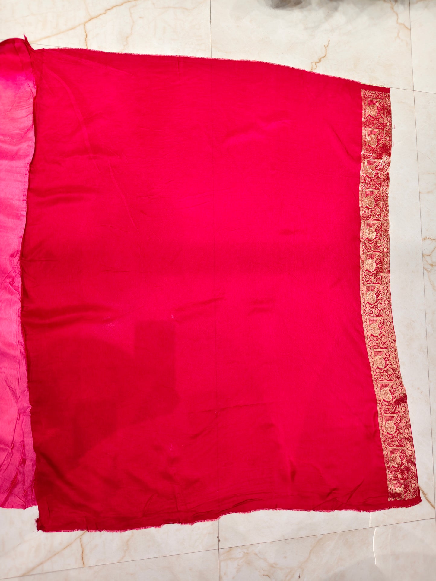 Pink Dola Silk Weaving Saree