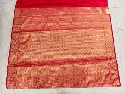 Red Banarasi Silk Saree