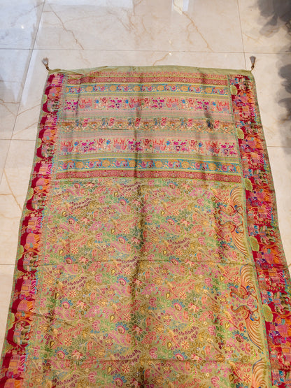 Rani Pink Modal Crepe Saree