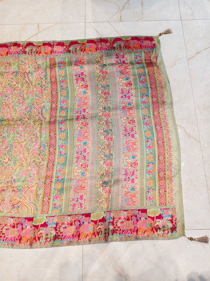Rani Pink Modal Crepe Saree