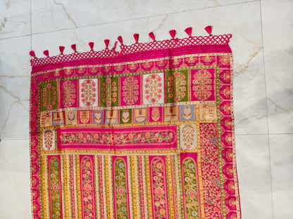 Rani Pink Modal Crepe Saree